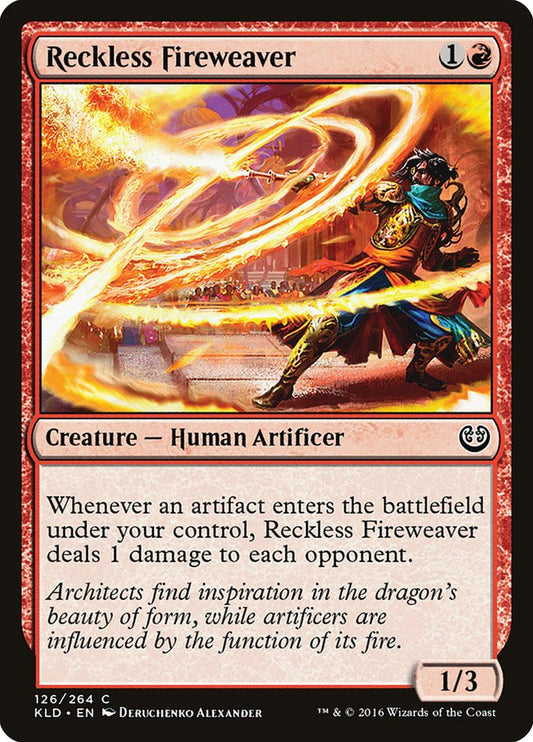 Reckless Fireweaver - KLD 126  (Foil)