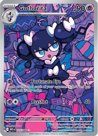 Gothorita - White Flare 125/086  (Foil) - Near Mint - Ungraded