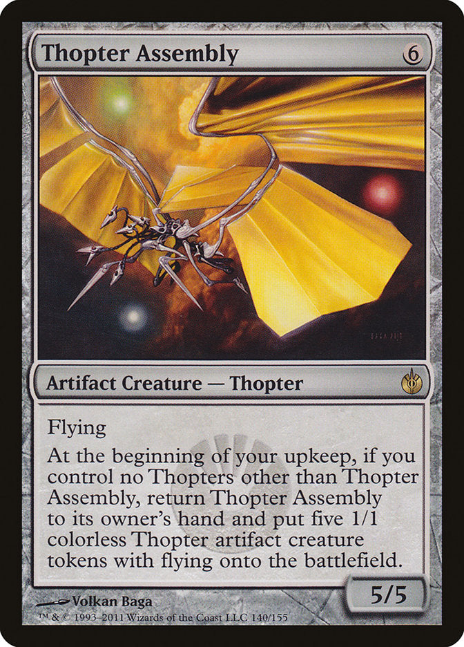 Thopter Assembly - Mirrodin Besieged 140