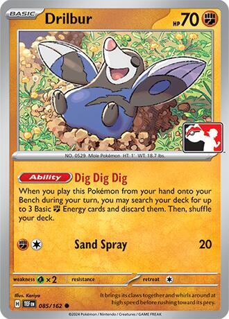 Drilbur - Prize Pack Series One 085/162  (Foil) - Near Mint