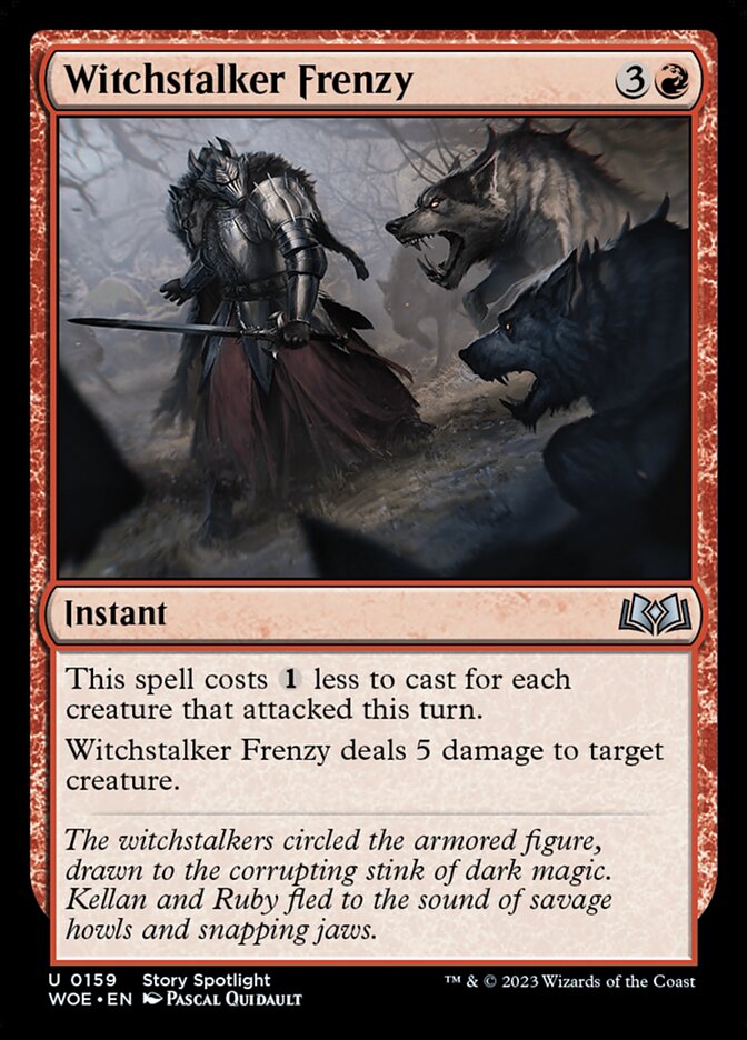 Witchstalker Frenzy - Wilds of Eldraine 159