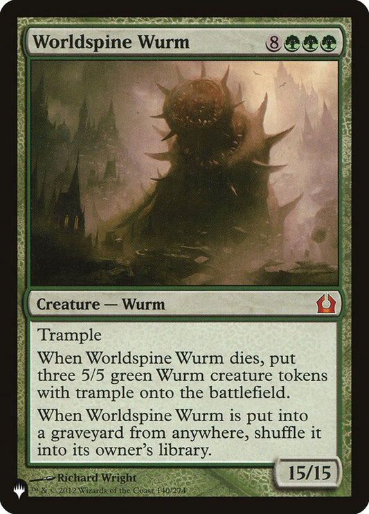 Worldspine Wurm - PLST RTR-140