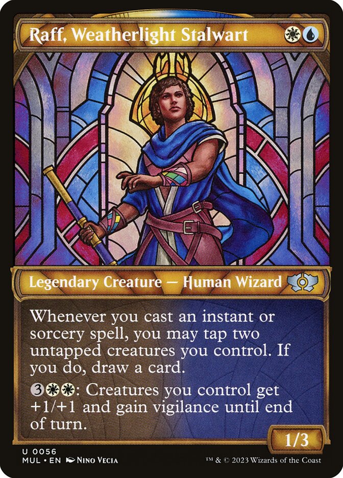 Raff, Weatherlight Stalwart - MUL 56  (Foil)
