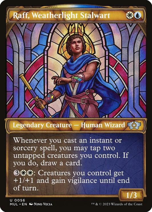 Raff, Weatherlight Stalwart - MUL 56  (Foil)