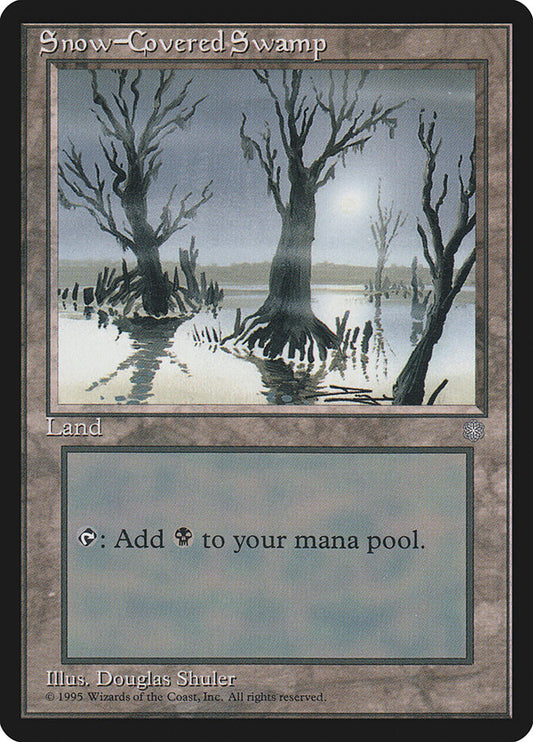 Snow-Covered Swamp - Ice Age 372
