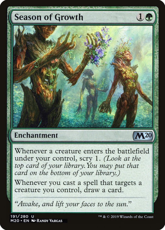 Season of Growth - M20 191