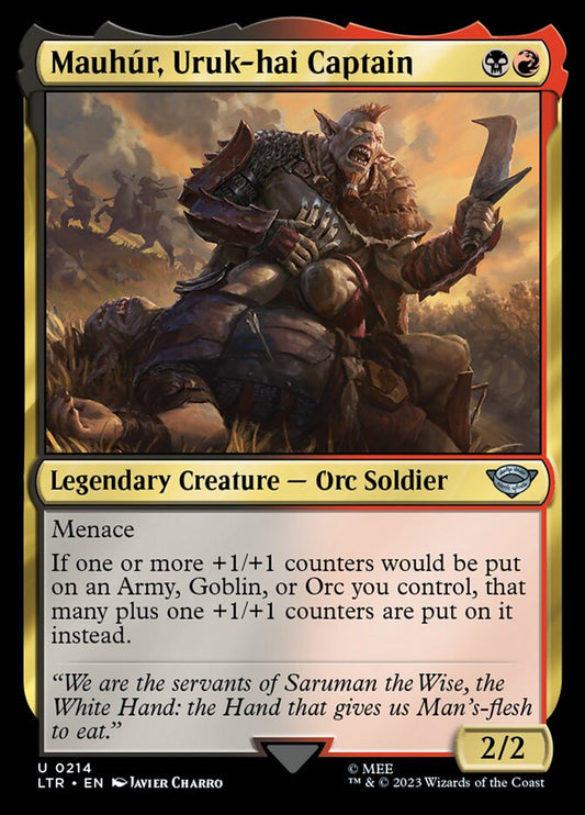 Mauhúr, Uruk-hai Captain - LTR 214