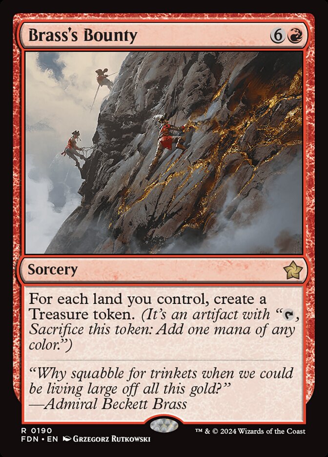 Brass's Bounty - FDN 190