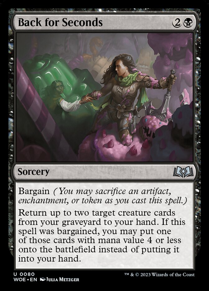Back for Seconds - Wilds of Eldraine 80 (Foil)