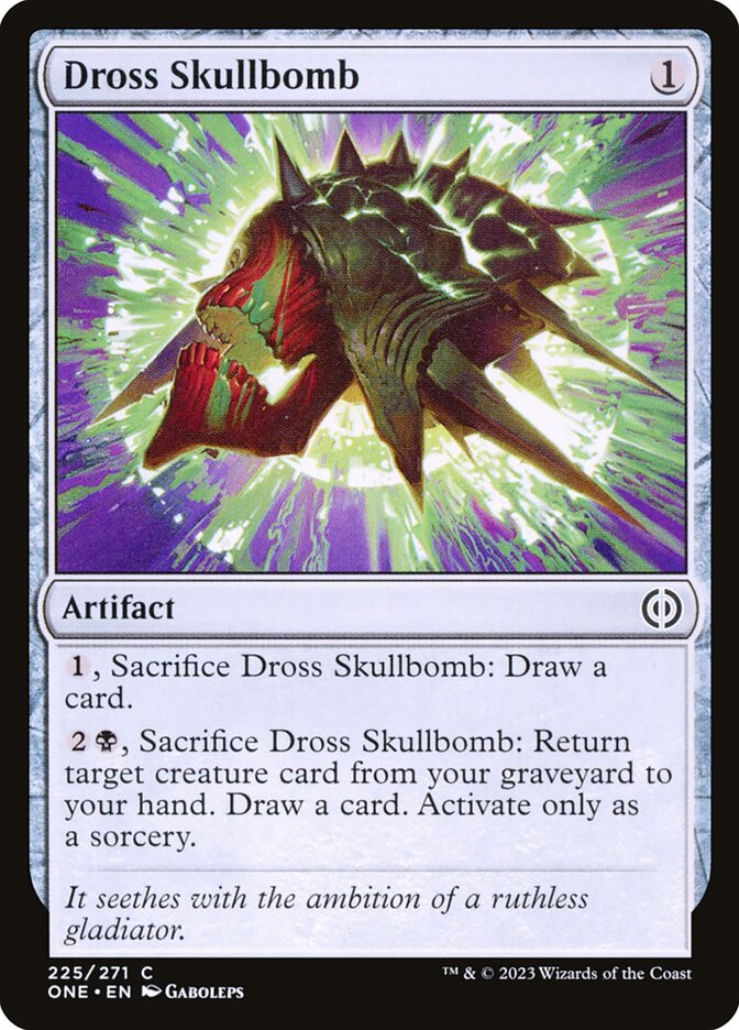 Dross Skullbomb - Phyrexia: All Will Be One 225