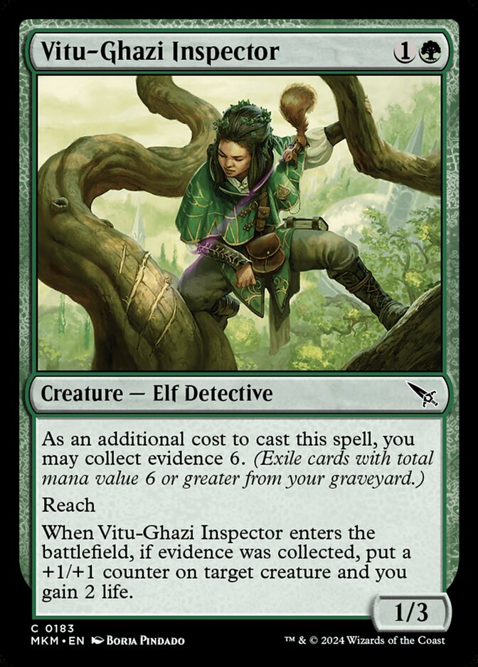 Vitu-Ghazi Inspector - Murders at Karlov Manor 183 (Foil)