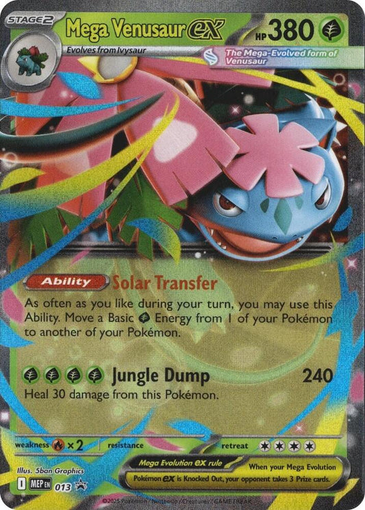 Mega Venusaur ex - 013 - Mega Evolution Promos 13 (Foil) - Near Mint