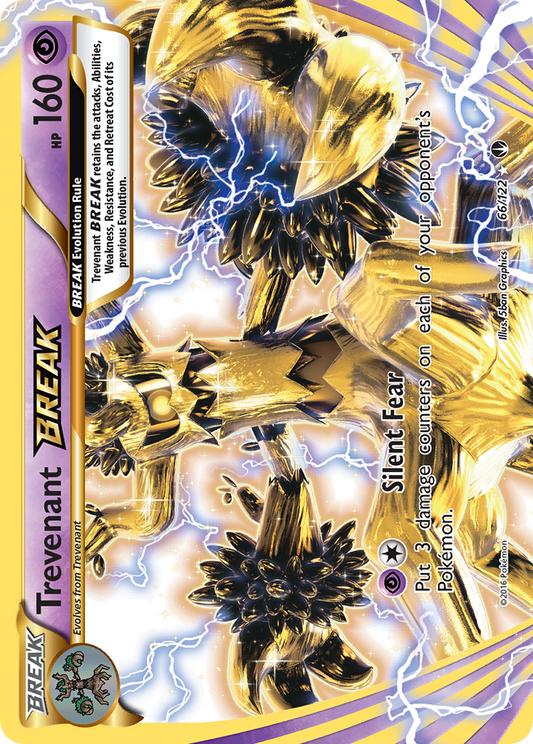 Trevenant BREAK - BREAKpoint 66 (Foil) - Damaged