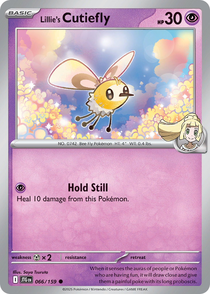 Lillie's Cutiefly - Journey Together 066/159 (Foil) - Near Mint