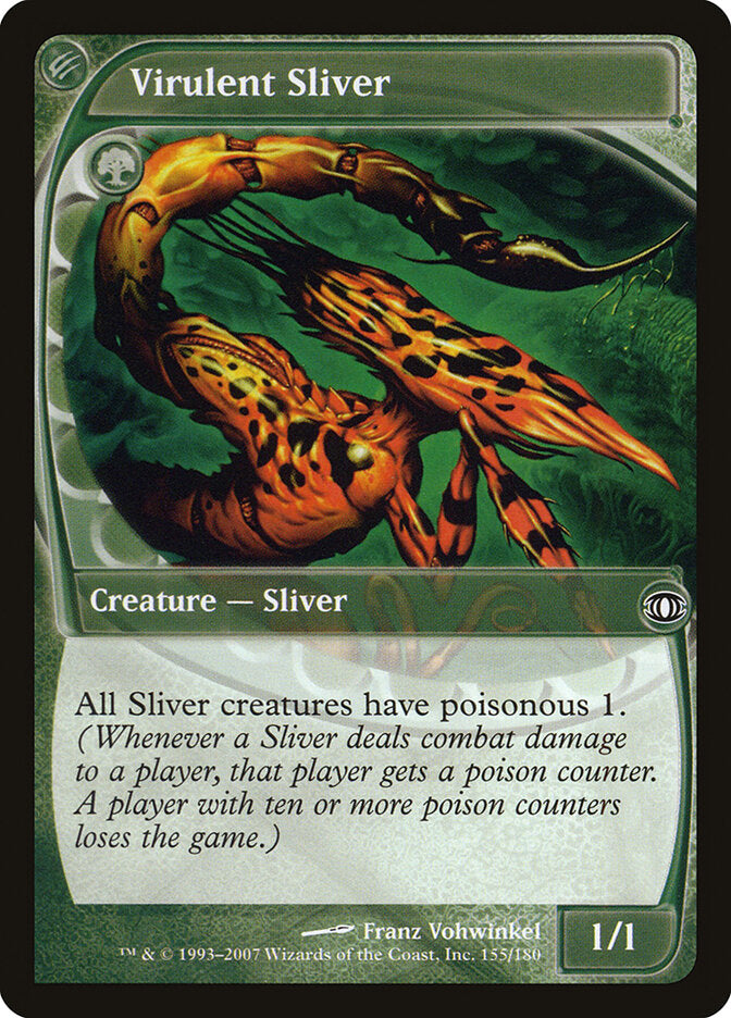 Virulent Sliver - Future Sight 155 (Foil)