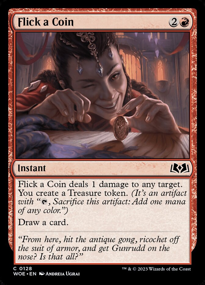 Flick a Coin - Wilds of Eldraine 128