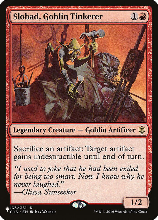 Slobad, Goblin Tinkerer - PLST C16-133