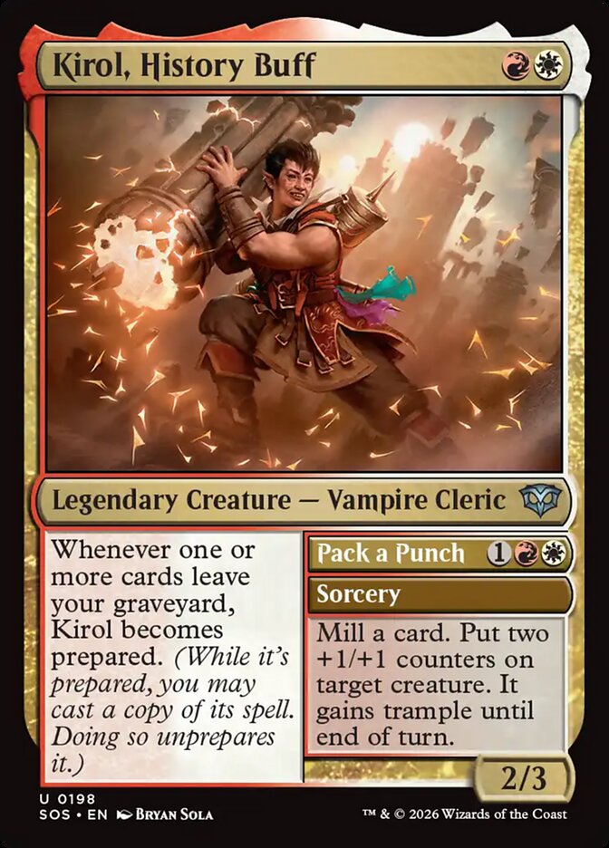 Kirol, History Buff // Pack a Punch - Secrets of Strixhaven 198