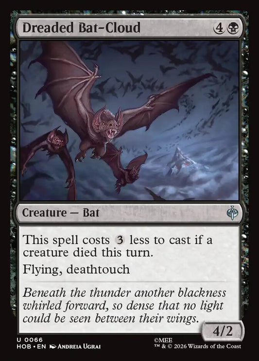 Dreaded Bat-Cloud - The Hobbit 66