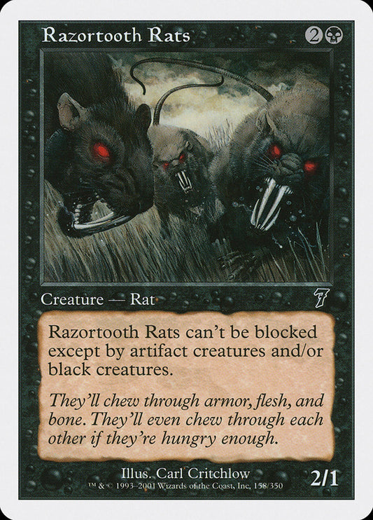 Razortooth Rats - 7ED 158