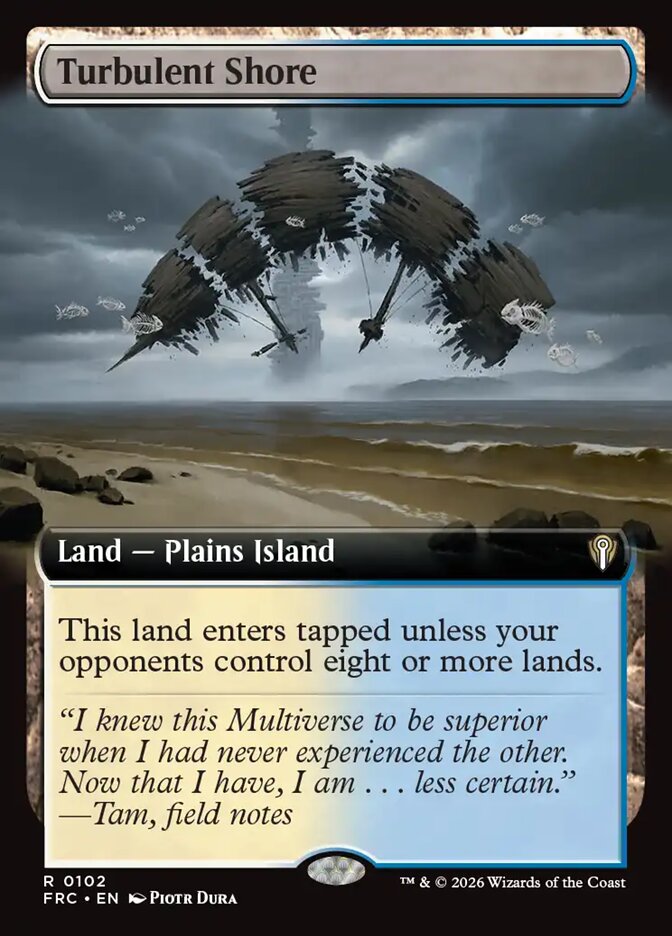 Turbulent Shore - Reality Fracture Commander 102