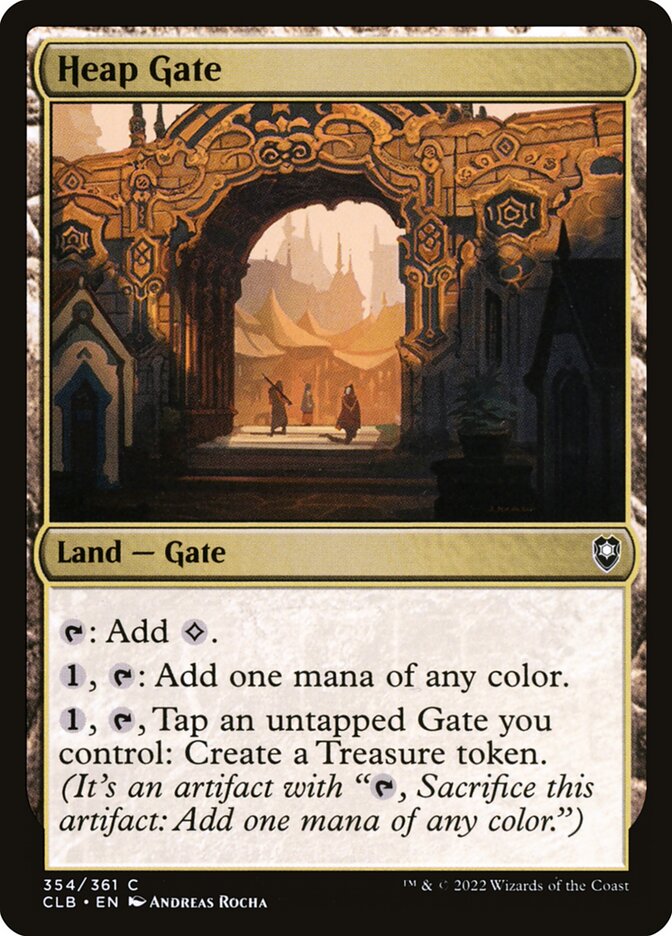 Heap Gate - Commander Legends: Battle for Baldur's Gate 354 (Foil)