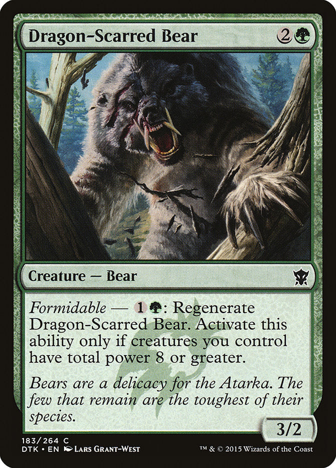 Dragon-Scarred Bear - DTK 183