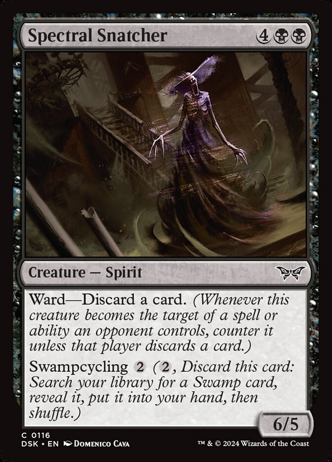 Spectral Snatcher - Duskmourn: House of Horror 116 (Foil)