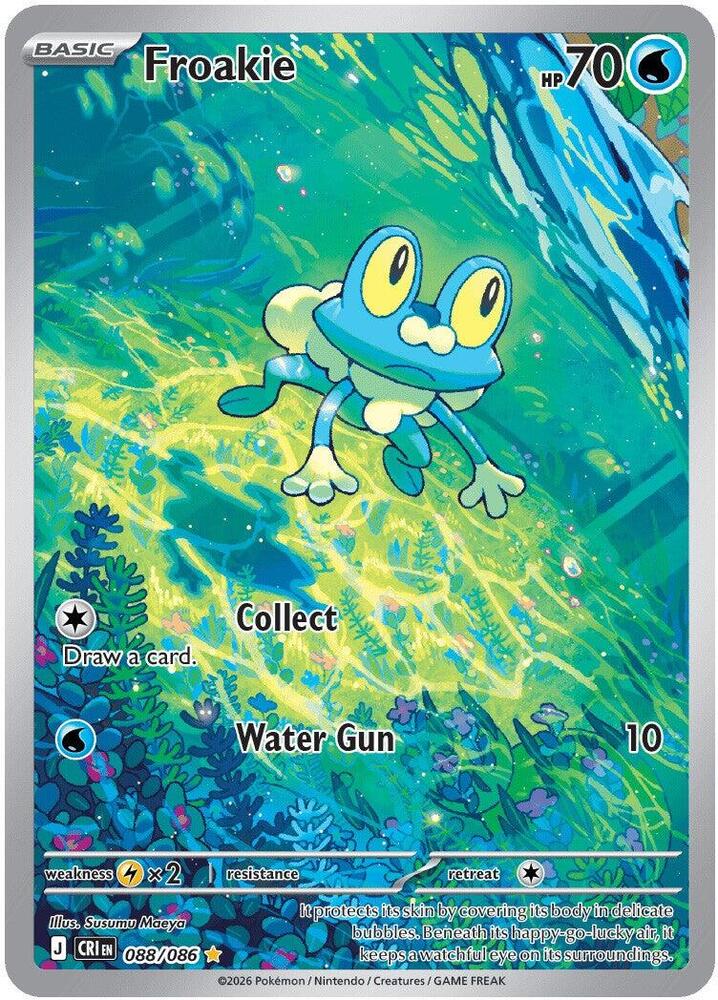 Froakie - Chaos Rising 088/086 (Foil) - Near Mint