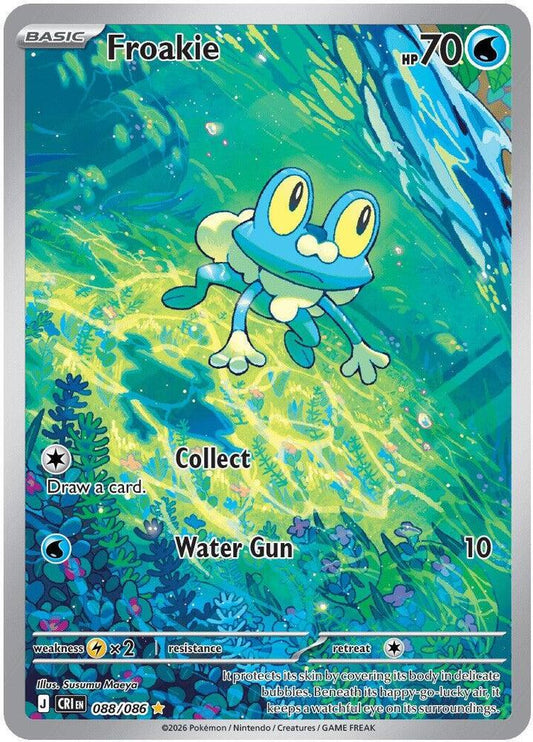 Froakie - Chaos Rising 088/086 (Foil) - Near Mint