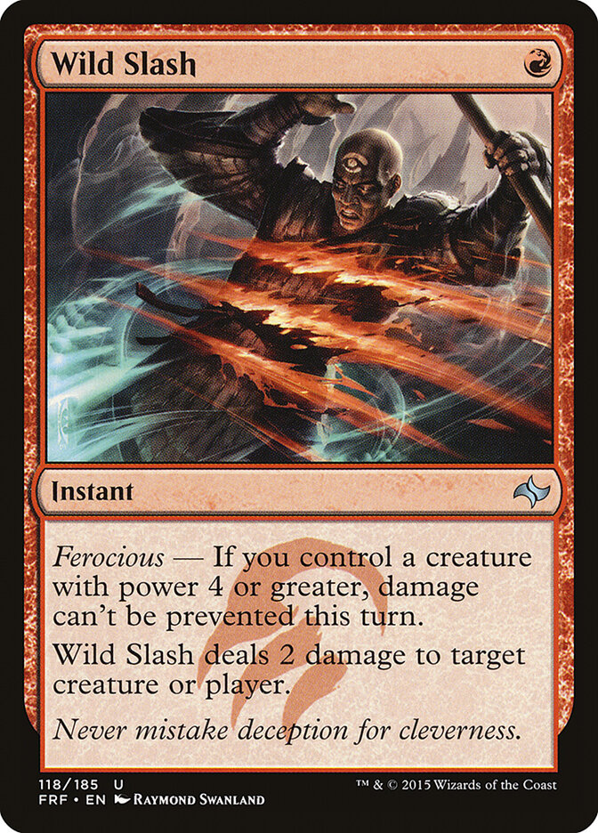 Wild Slash - Fate Reforged 118