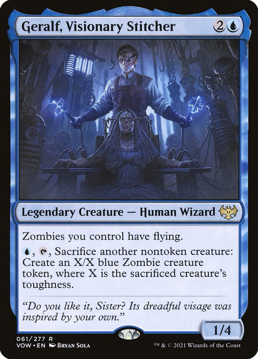 Geralf, Visionary Stitcher - VOW 61