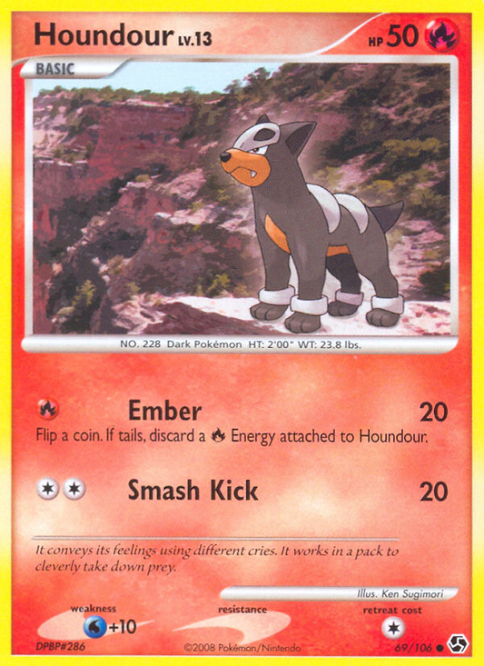 Houndour - Great Encounters 69 - Near Mint