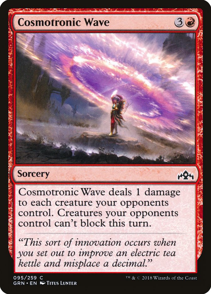 Cosmotronic Wave - Guilds of Ravnica 95