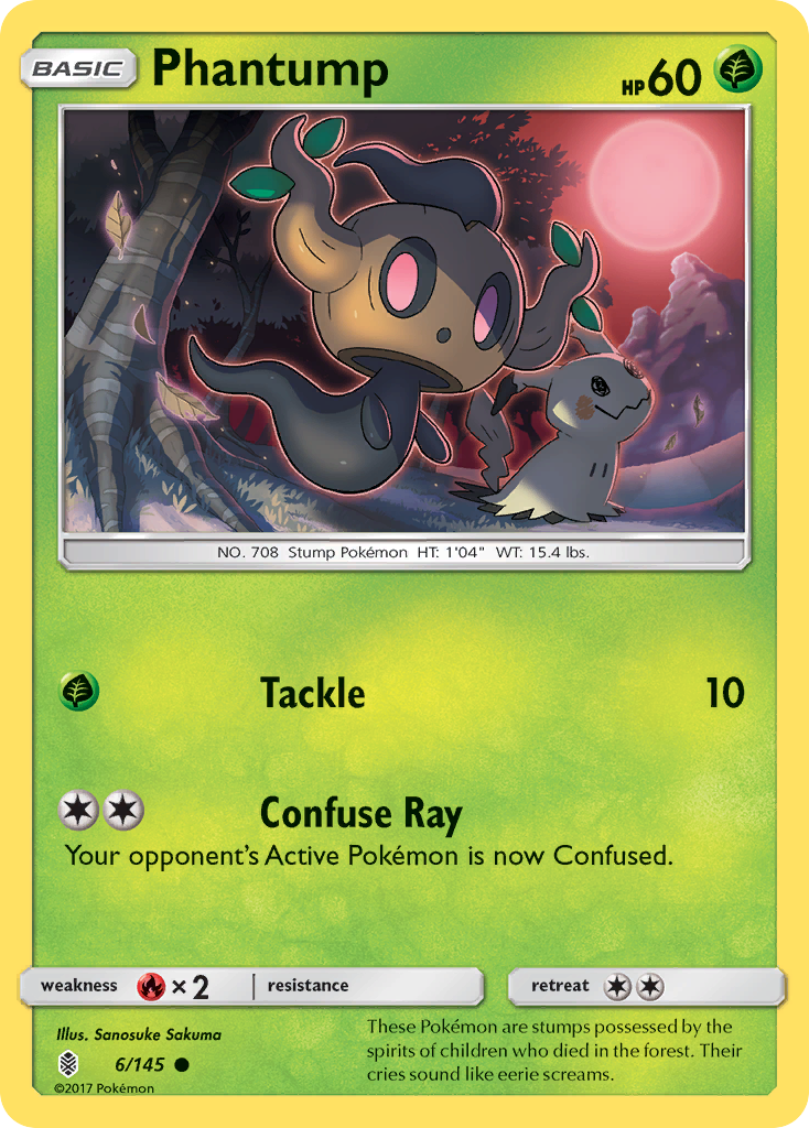 Phantump - Guardians Rising 6/145 - Lightly Played
