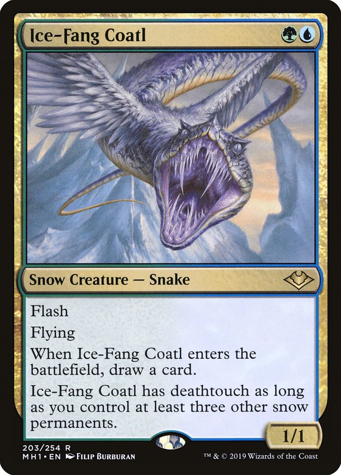 Ice-Fang Coatl - Modern Horizons 203