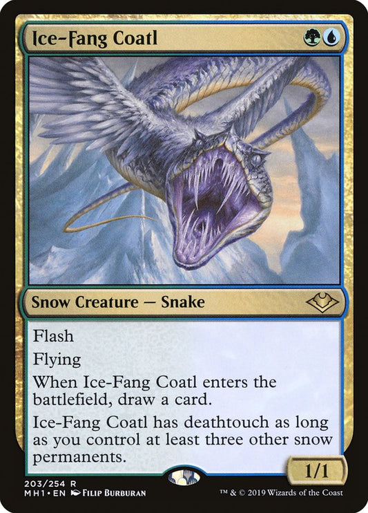 Ice-Fang Coatl - Modern Horizons 203
