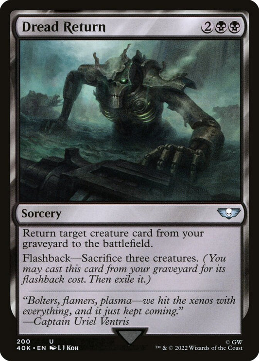 Dread Return - 40K 200