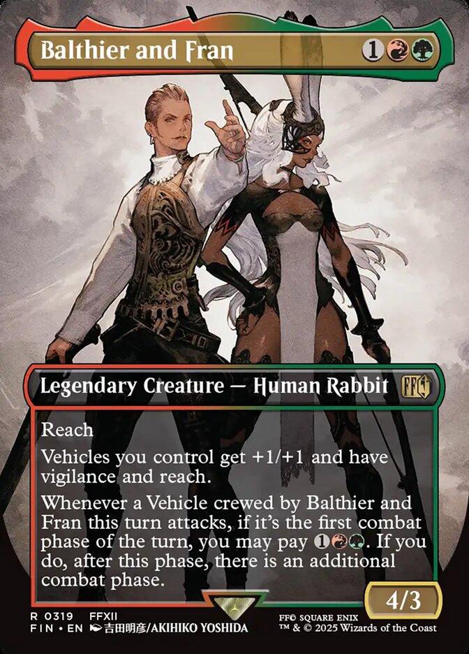 Balthier and Fran - FIN 319  (Foil)