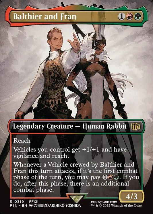 Balthier and Fran - FIN 319  (Foil)