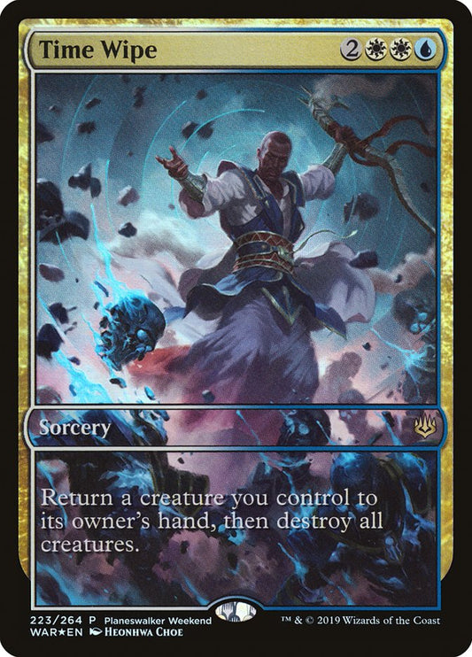 Time Wipe - War of the Spark Promos 223 (Foil)