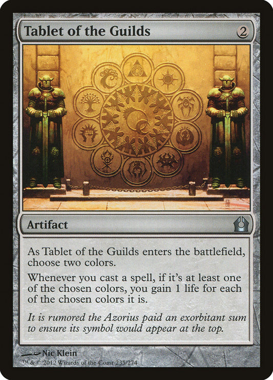 Tablet of the Guilds - RTR 235