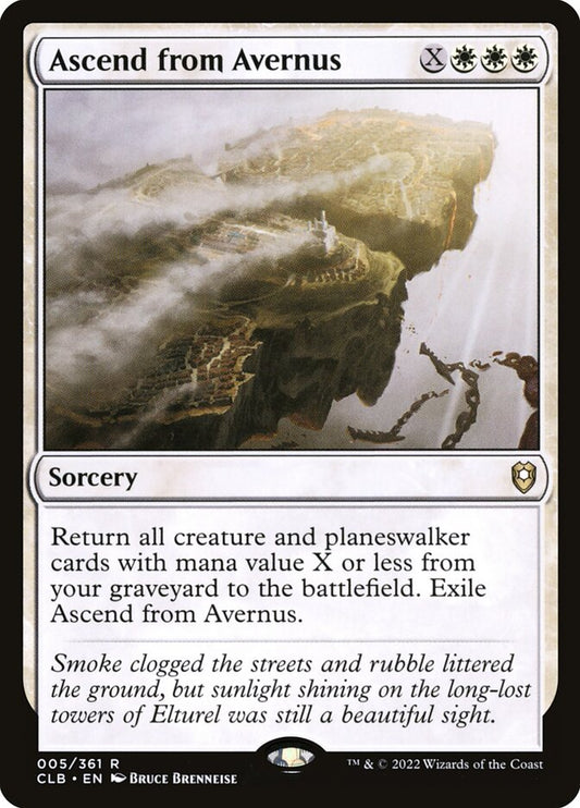 Ascend from Avernus - CLB 5  (Foil)