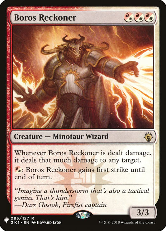 Boros Reckoner - The List GK1-85