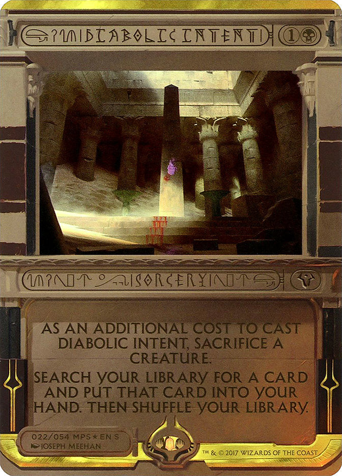 Diabolic Intent - MP2 22  (Foil)