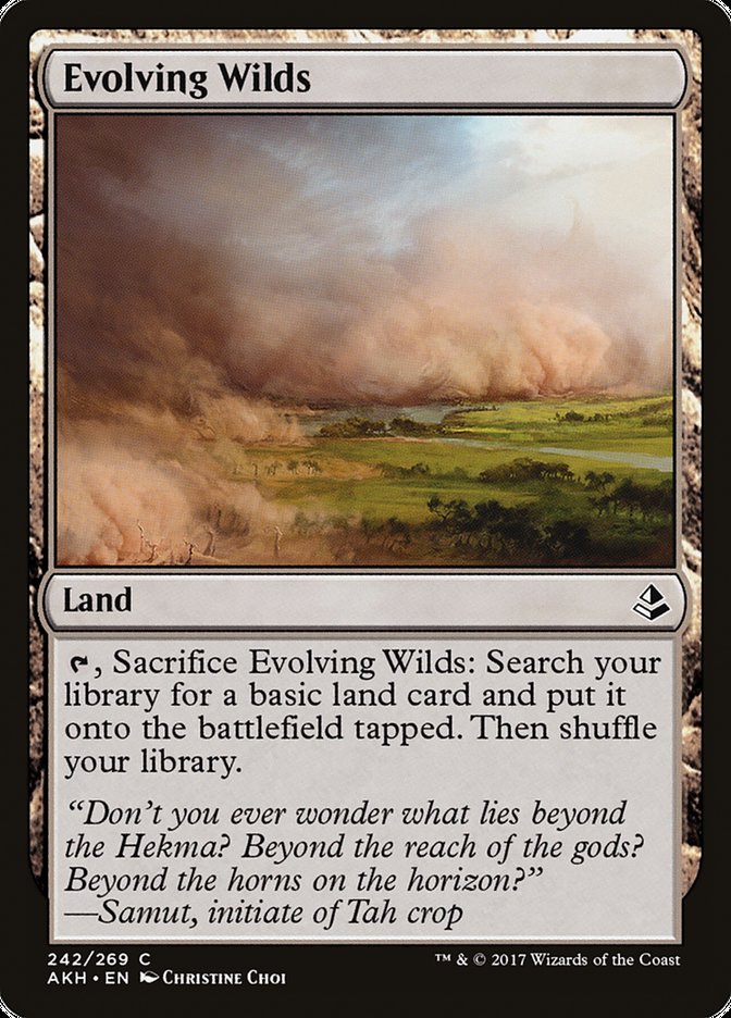 Evolving Wilds - AKH 242