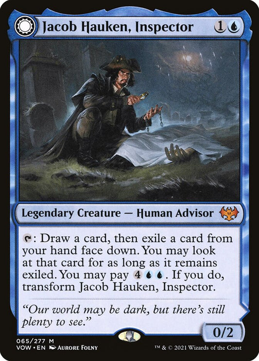 Jacob Hauken, Inspector // Hauken's Insight - VOW 65  (Foil)