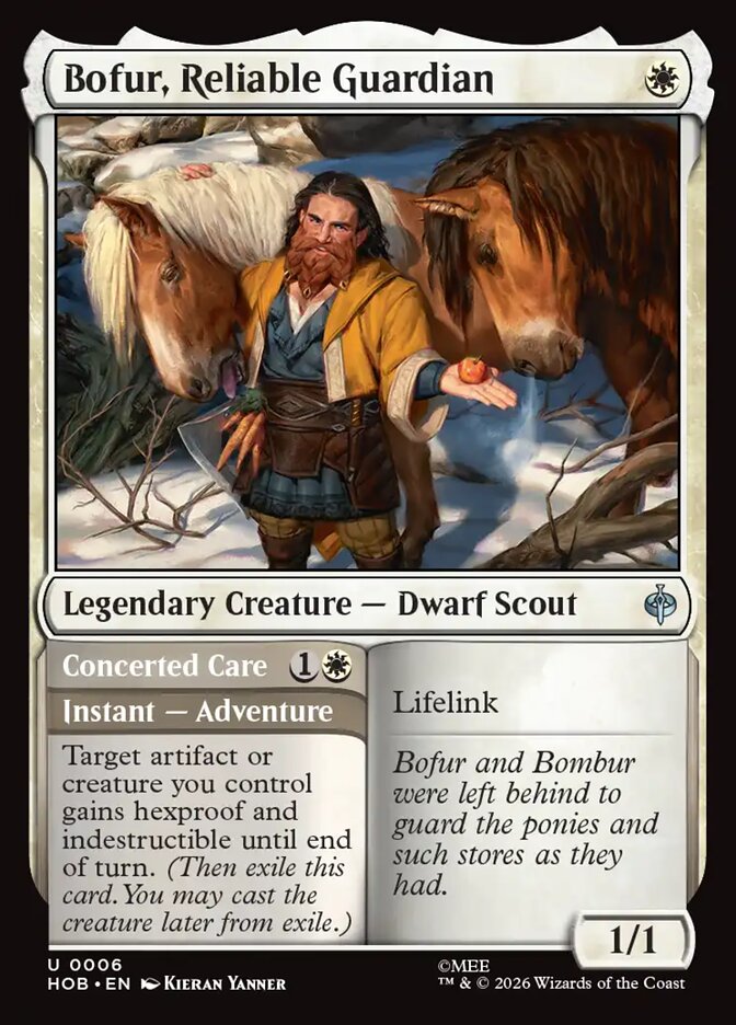 Bofur, Reliable Guardian // Concerted Care - The Hobbit 6