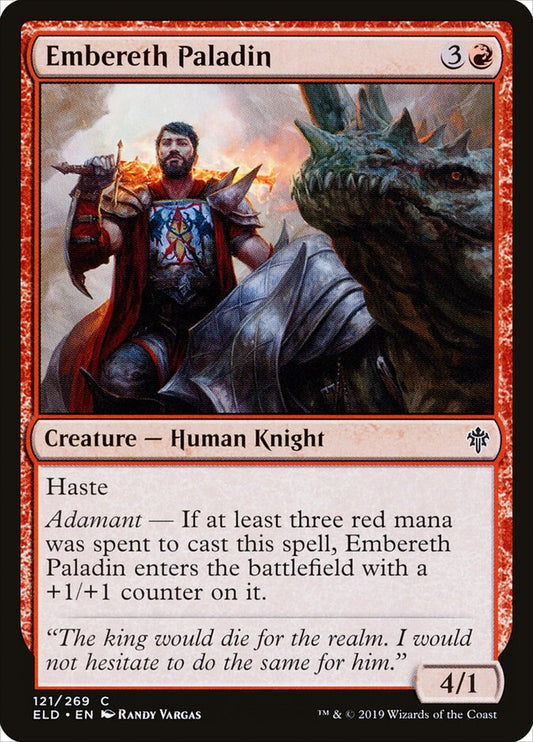 Embereth Paladin - Throne of Eldraine 121