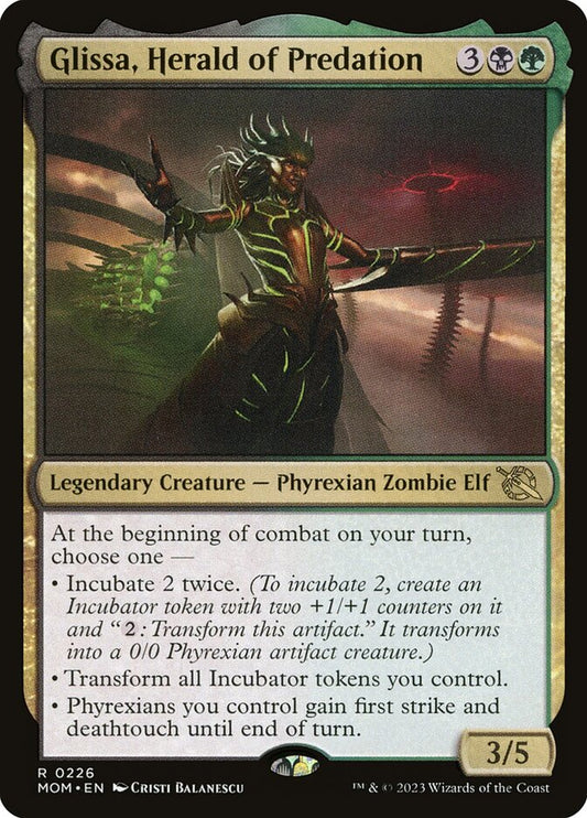 Glissa, Herald of Predation - MOM 226  (Foil)